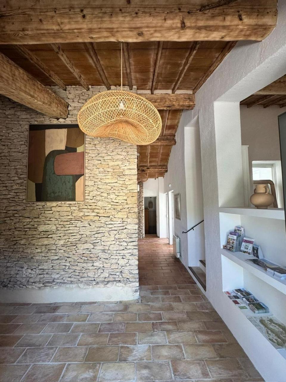 La Cle Des Champs, Boutique Hotel & Spa - Le Mas De Garrigon Roussillon (Vaucluse) Exterior foto